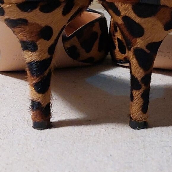 J. Crew Colette d'Orsay pumps in leopard calf hair Size 8 ½ - Picture 8 of 8